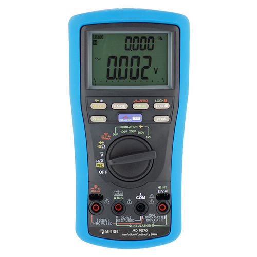 Multimètre numérique - MD 9070 - METREL - portable / 1000 V / 600 V