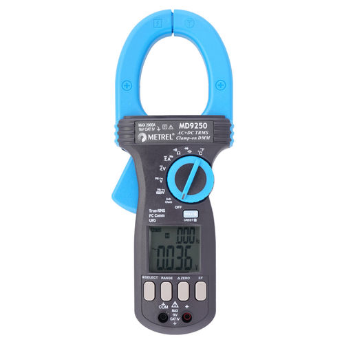 Pince multimètre numérique - MD 9250 - METREL - portable / 1000 V / 2000 A