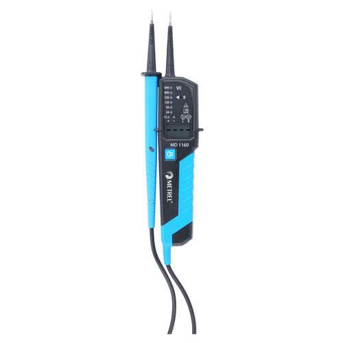 Testeur de tension - MD 1160 LCD - METREL - de continuité / d'ordre de phases / de phase
