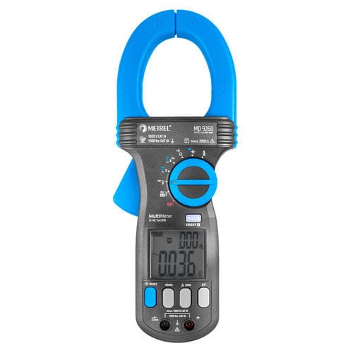 Pince multimètre numérique - MD 9260 - METREL - portable / 1500 V / 2000 A