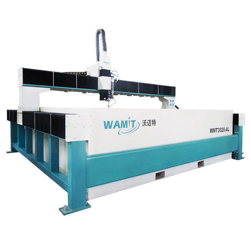 Machine de découpe au jet d'eau - WMT3020-AL - Shandong Wami CNC Technology Co., Ltd. - pour marbre / pour acier au carbone / de tôle
