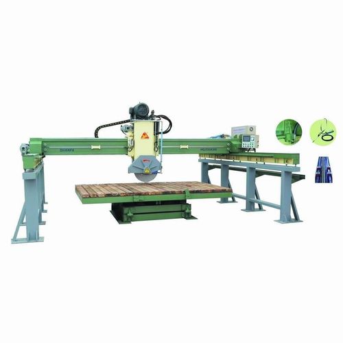 Machine de découpe à lame rotative - HQJ320X200 - Shandong Wami CNC Technology Co., Ltd. - pour granit / pour marbre / de plaques