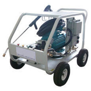 Nettoyeur haute pression à eau chaude - GS Series - Shandong Wami CNC Technology Co., Ltd. - triphasé / mobile
