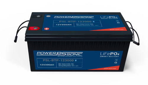 Batterie LiFePO4 - PSL-BTP-123000 - Power-Sonic - rectangulaire / 12 V / UL