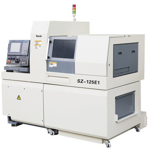 Décolleteuse CNC - SZ-125E1 - Shenzhen Sowin Precision Machine Tool Co., Ltd - 5 axes / universelle / à deux broches