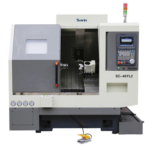 Tour CNC - SC-46YL2 - Shenzhen Sowin Precision Machine Tool Co., Ltd - horizontal / 3 axes / universel