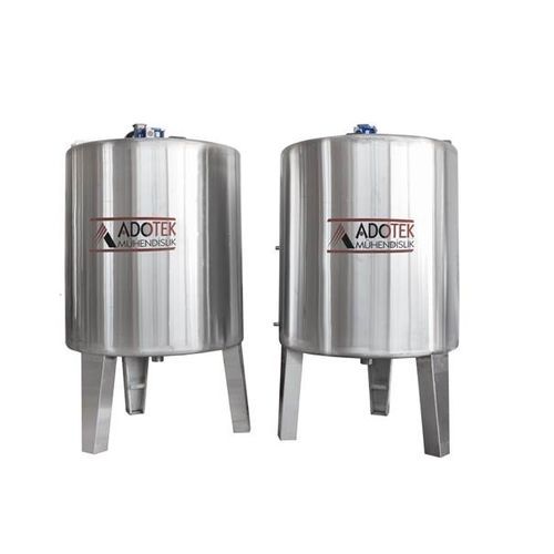 Cuve de stockage - ADK 317 - Adotek Machine - en inox / cylindrique / industrielle