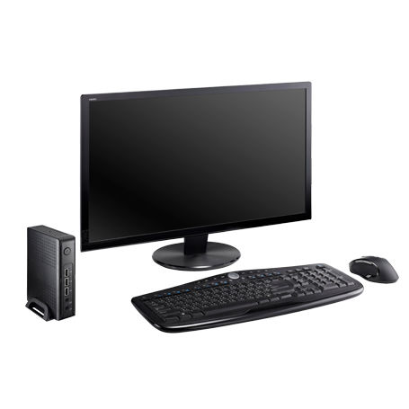Client léger de bureau - C800 - Clientron Corp. - Dual Core / SO-DIMM / industriel