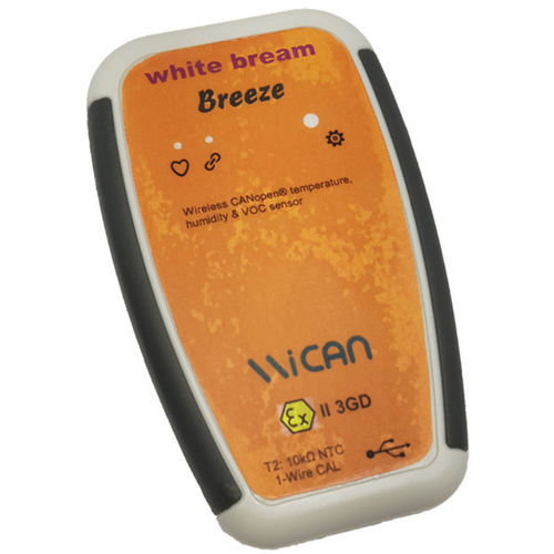 Capteur de température et d'humidité sur rail DIN - White Bream - USB / CANopen / sans fil