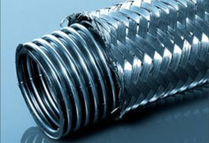Tuyau flexible annelé - 1002 - Ameri-Source - hydraulique / en acier inoxydable / pour applications chimiques
