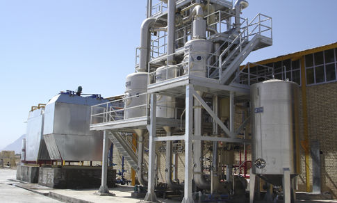 Évaporateur à film tombant - Ing.A.Rossi - de process / pour l'industrie agroalimentaire