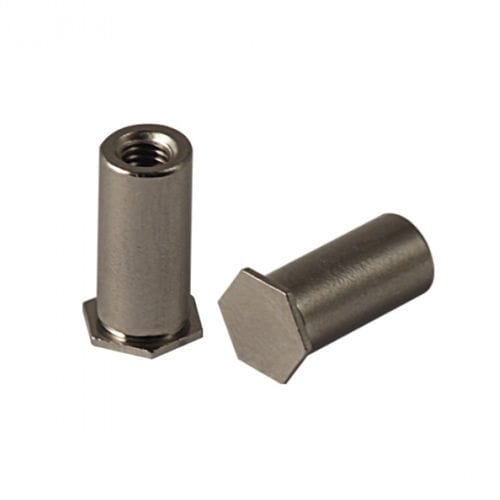 Colonnette filetée - CFBSOSA4 series - FIXI - aveugle / à sertir
