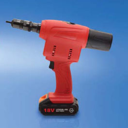 Riveteuse pneumatique - 90TBZ - FIXI - pour rivets aveugles / avec système d'éjection / avec chargeur de batterie