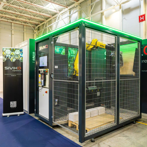 Palettiseur robotisé - RoboMOD Palletizer - Siviko OOD - automatique / articulé / modulaire
