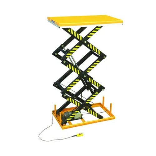 Table élévatrice à triple ciseaux - HT2000 - Buytool Industrial Equipment Co., Ltd - électrique / hydraulique / stationnaire