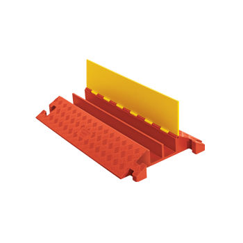 Protection de câbles pour le passage de véhicules - CP2X325 - Linebacker Safety - fixation au sol / en polyuréthane