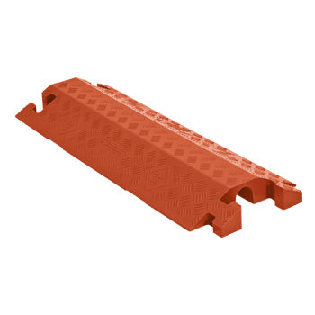 Protection de câbles pour le passage de véhicules - CP1X225-GP-DO  - Linebacker Safety - fixation au sol / en polyuréthane