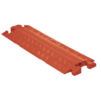 Protection de câbles pour le passage de véhicules - CP1X125-GP - Linebacker Safety - fixation au sol / en polyuréthane