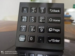Clavier numérique 16 touches - D-8201F-B - ShenZhen DAVO Electronics Co., Ltd - encastrable / en métal / en inox