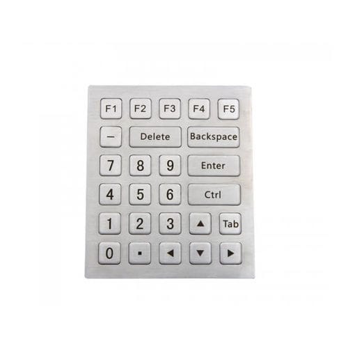 Clavier numérique 26 touches - D-8223 - ShenZhen DAVO Electronics Co., Ltd - encastrable / en métal / en inox