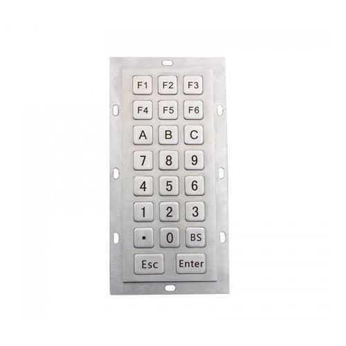 Clavier numérique 24 touches - D-8235 - ShenZhen DAVO Electronics Co., Ltd - encastrable / en métal / en inox