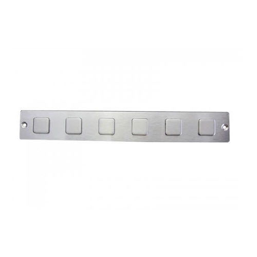 Clavier numérique de contrôle - D-8503 - ShenZhen DAVO Electronics Co., Ltd - 6 touches / encastrable / en inox