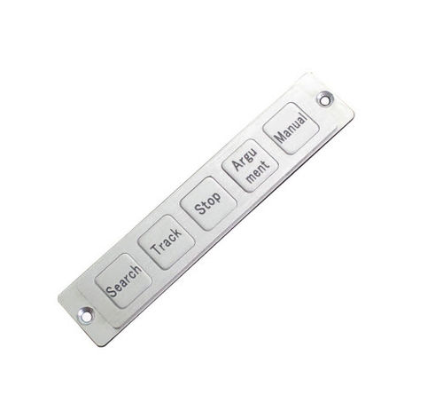 Clavier numérique de contrôle - D-8518 - ShenZhen DAVO Electronics Co., Ltd - 5 touches / encastrable / en inox