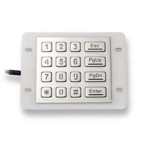 Clavier numérique 16 touches - D-8988 - ShenZhen DAVO Electronics Co., Ltd - encastrable / en inox / USB