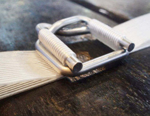 Clip de cerclage pour feuillards en polypropylène - Huzhou Beststrap Package Sci.and Tech.Co.,Ltd. - pour feuillard de plastique