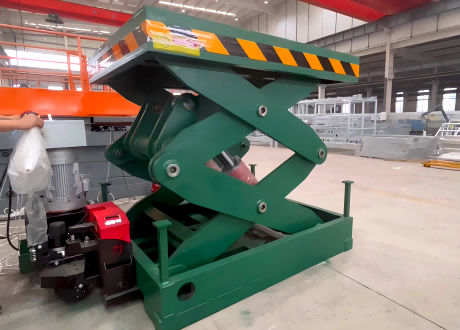 Table élévatrice à ciseaux - SJG15-2.0 - Jinan Gradin Machinery Co., Ltd. - hydraulique / mobile / pour charges lourdes