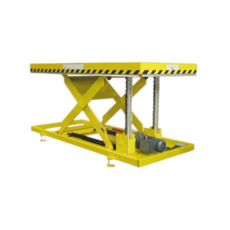 Table élévatrice à ciseaux - Jinan Gradin Machinery Co., Ltd. - mécanique / stationnaire / à chaîne rigide