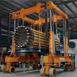 Portique sur pneus - Jinan Gradin Machinery Co., Ltd. - hydraulique