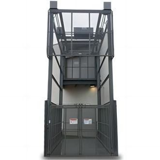 Monte charge à 4 colonnes - Jinan Gradin Machinery Co., Ltd. - mécanique / pour palettes