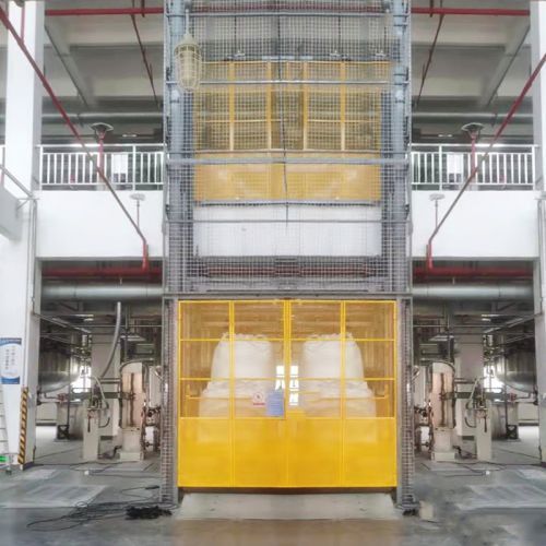 Monte charge pour l'industrie - Jinan Gradin Machinery Co., Ltd. - pour entrepôt / pour charges lourdes / sur mesure