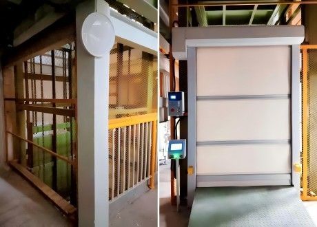Monte charge automatique - Jinan Gradin Machinery Co., Ltd. - motorisé / pour l'industrie / pour entrepôt