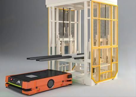 AGV pour charges lourdes - Jinan Gradin Machinery Co., Ltd. - pour palettes / pour entrepôt / pour la logistique
