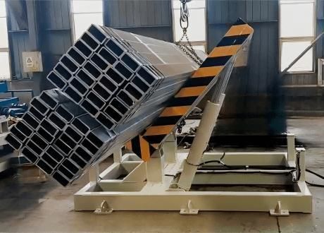 Appareil de levage et de retournement hydraulique - FZPT-10000 - Jinan Gradin Machinery Co., Ltd. - basculeur / à usage industriel