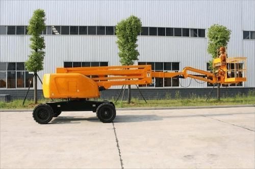 Nacelle articulée mobile - G-RZ20 - Jinan Gradin Machinery Co., Ltd. - automotrice / à roues / diesel