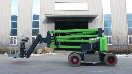 Nacelle articulée automotrice - G-V14 - Jinan Gradin Machinery Co., Ltd. - électrique / pour chantier / pour l'intérieur