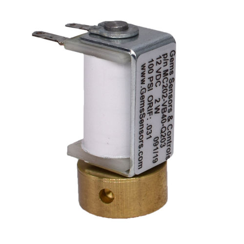 Vanne papillon - M series - GEMS SENSORS & CONTROLS - manuelle / pour huile / pour gaz