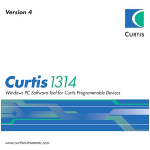 Logiciel d'interface - 1314 series - Curtis Instruments - de programmation / de diagnostic / de topographie