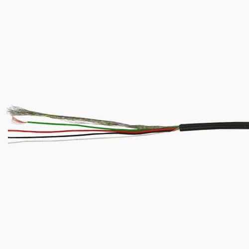 Câble électrique de données - MESC-4x005-PVC xm - ME-Messsysteme GmbH - multibrin / pour capteur / à gaine en PVC