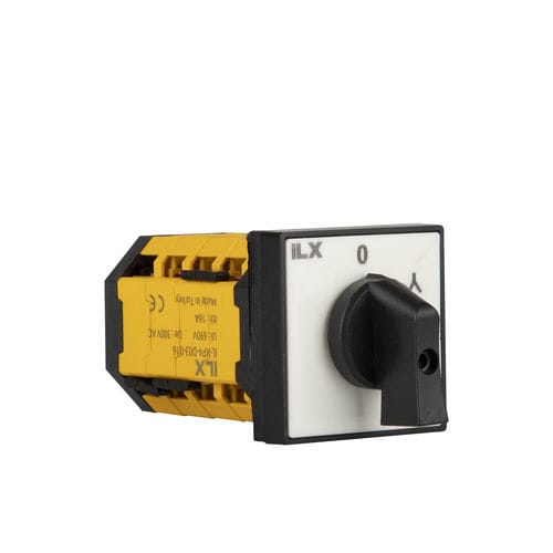 Interrupteur rotatif - ILX-XL/P4-B01 - İLX MÜHENDİSLİK OTOM. IML. ITH. IHR. SAN. ve TIC. LTD. STI  - à cames / multipolaire / monté sur panneaux