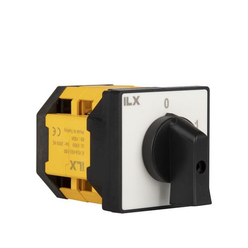 Interrupteur à cames - ILX-XL/P4-D03-010-BX - İLX MÜHENDİSLİK OTOM. IML. ITH. IHR. SAN. ve TIC. LTD. STI  - 3 pôles / monté sur panneaux / pour convertisseur