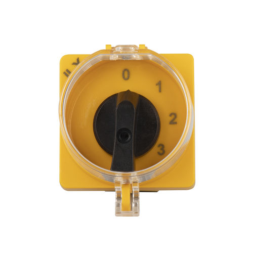 Interrupteur avec interverrouillage - ILX-XB4-K03 - İLX MÜHENDİSLİK OTOM. IML. ITH. IHR. SAN. ve TIC. LTD. STI  - rotatif / à cames / unipolaire
