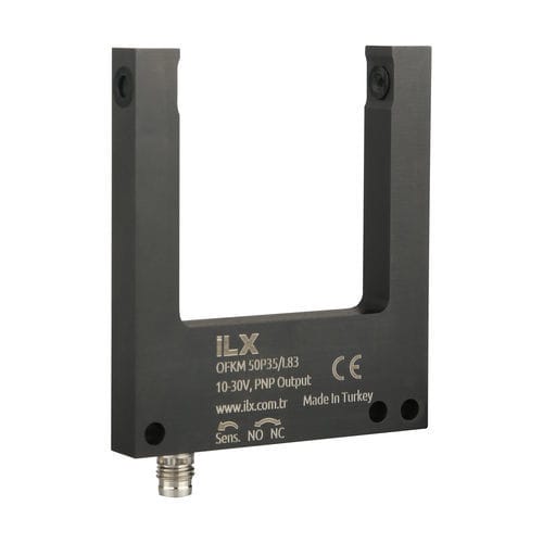 Barrière photoélectrique à fourche - OFKM 50P35/L83 - İLX MÜHENDİSLİK OTOM. IML. ITH. IHR. SAN. ve TIC. LTD. STI  - IP67 / infrarouge