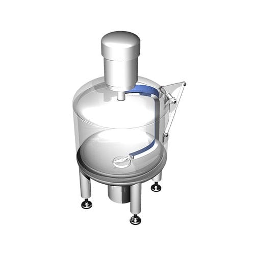 Cuve de stockage - HV - LE FLOCH - de mélange / pour produits alimentaires / cylindrique