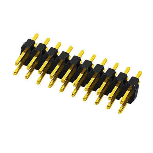 Barrette de contact mâle - L204XX-XX1XXXXX - Dongguan Lianda Precision Products Co. Ltd - à une rangée / à deux rangées / droite