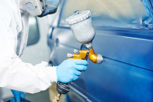 Application peinture industrielle - Hangzhou Hengli Metal Processing Co., Ltd. - sur métal