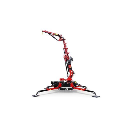 Mini-grue sur chenilles - C4e - Hoeflon International B.V. - pliable / pour chantier / pour usage intérieur et extérieur